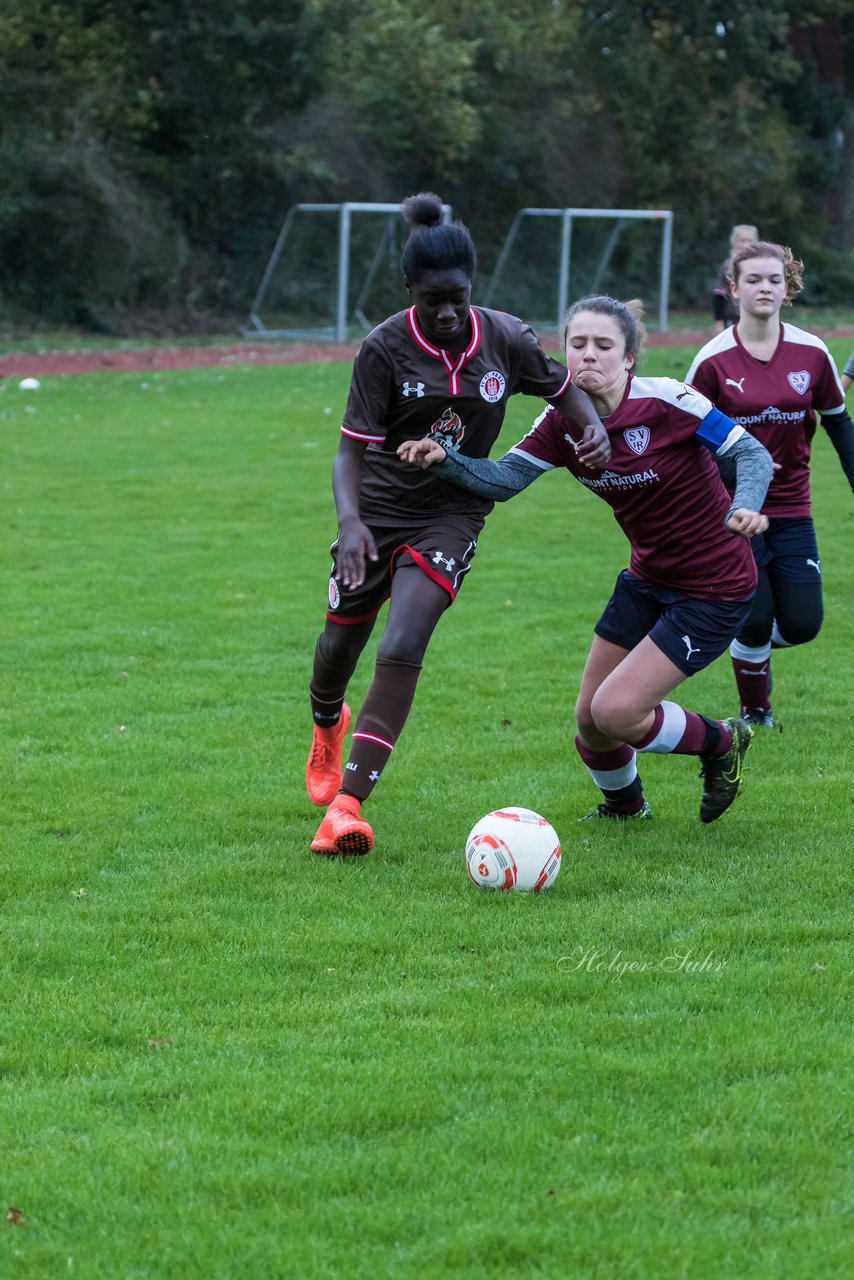 Bild 121 - C-Juniorinnen Halstenbek-Rellingen - St.Pauli : Ergebnis: 0:5